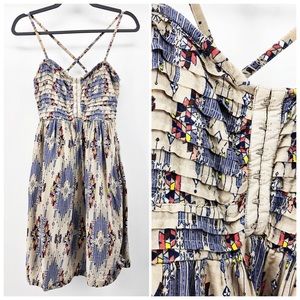 Billabong | Strappy Boho Southwest Cotton Dress